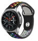 Samsung Galaxy Watch 46mm Sport Strap (Black/Rainbow) Samsung Galaxy Watch 46mm Sport Strap (Black/Rainbow)
