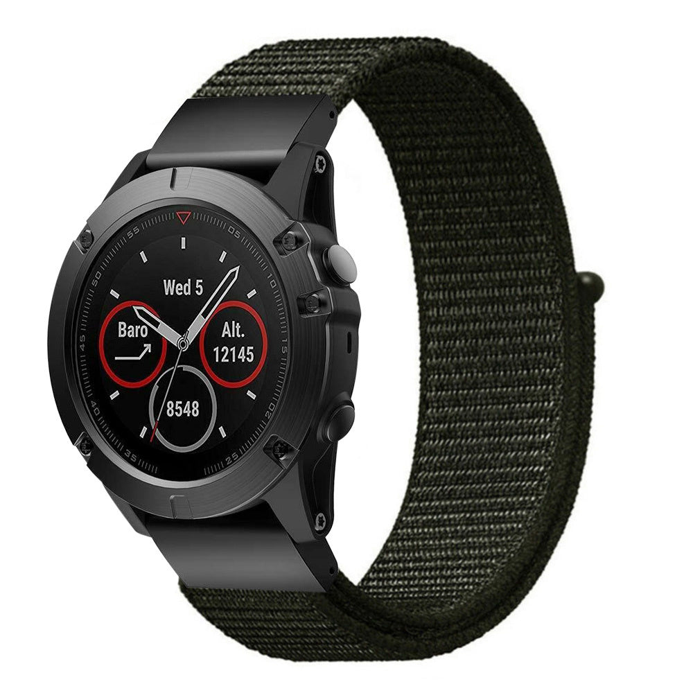 Garmin Fenix 8 Pro - 51mm Nylon Strap (Army Green)