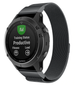 Garmin Quatix 5 / 6 / 7 Milanese Strap (Black) Garmin Quatix 5 / 6 / 7 Milanese Strap (Black)