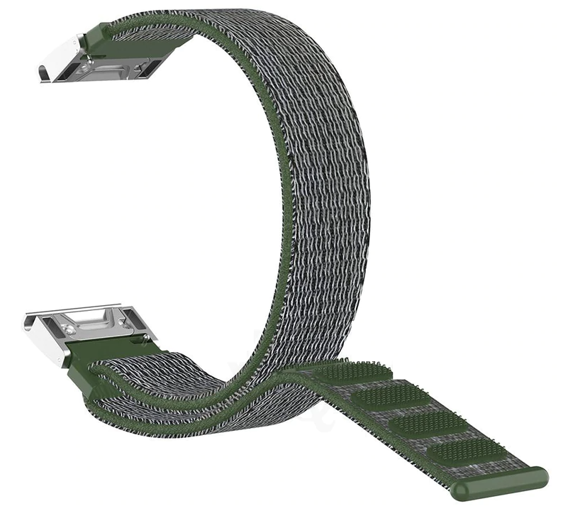 Garmin Quatix 8 - 47mm Nylon Strap (Green)