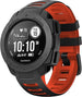 Garmin Instinct 1/2 Sport Strap (Black/Red) Garmin Instinct 1/2 Sport Strap (Black/Red)