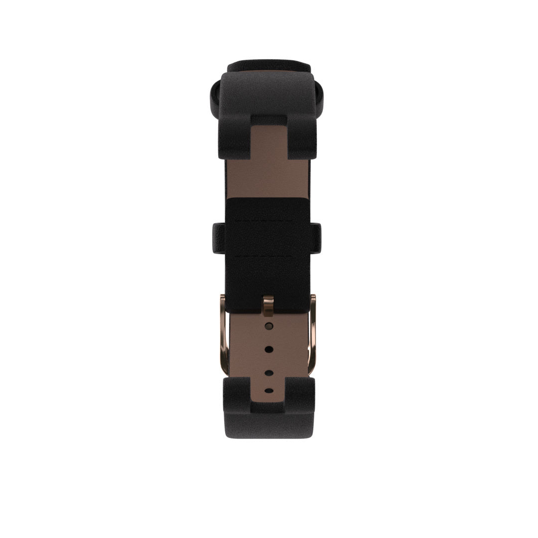 Garmin Lily Leather Strap (Black)
