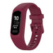 Garmin Vivosmart 5 Silicone Strap (Burgundy) Garmin Vivosmart 5 Silicone Strap (Burgundy)