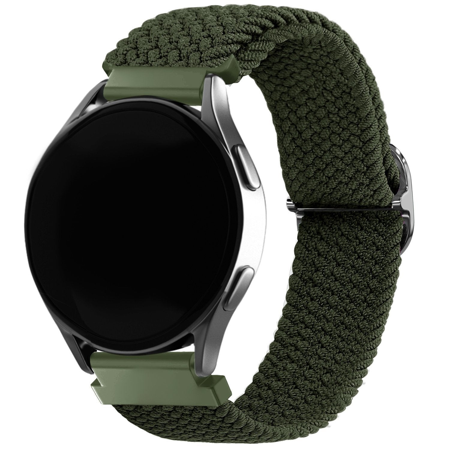 Watch Strap Woven Nylon 20mm - Quick Release (Green)