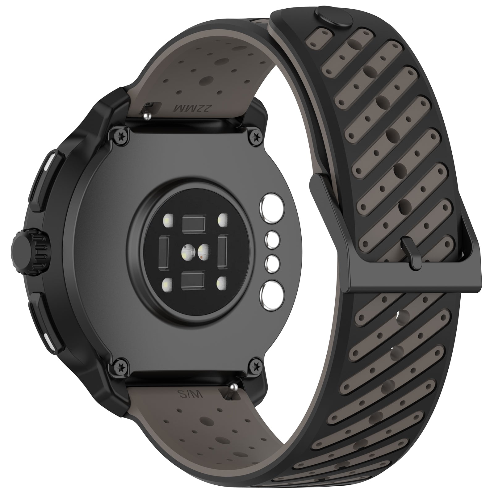 Huawei Watch GT 2 - 46mm Striped Silicone Strap (Grey)