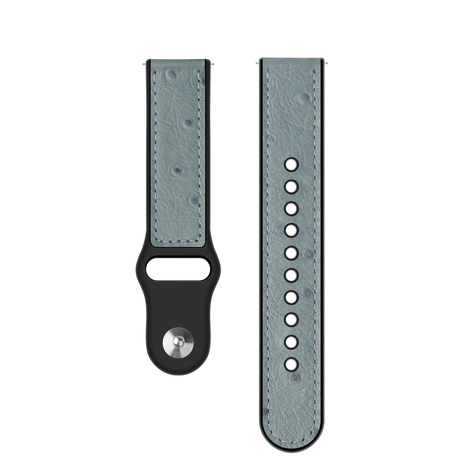 Coros Apex 2 Leather Hybrid Strap (Grey)