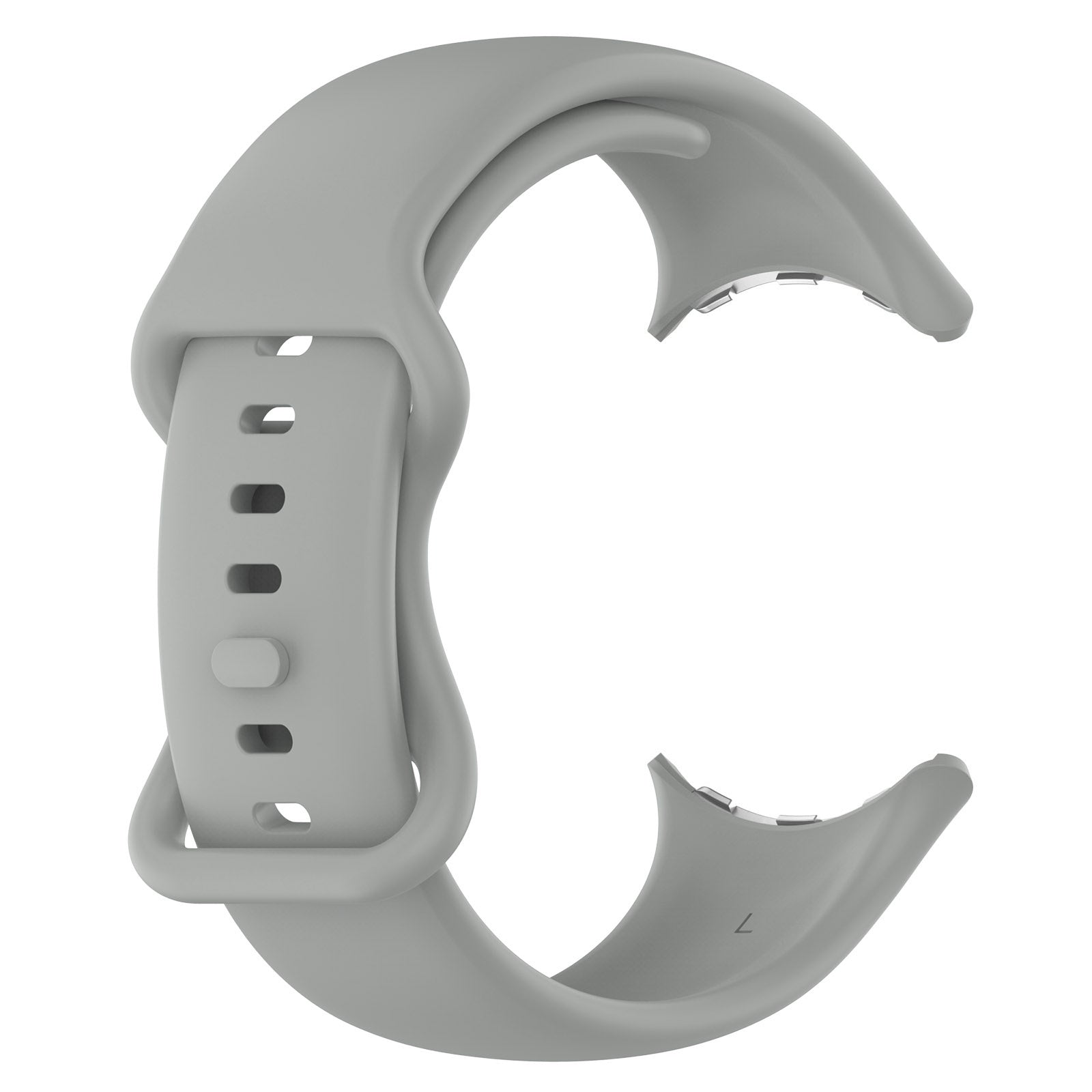 Google Pixel Watch 4 - 45mm Silicone Classic Strap (Grey)