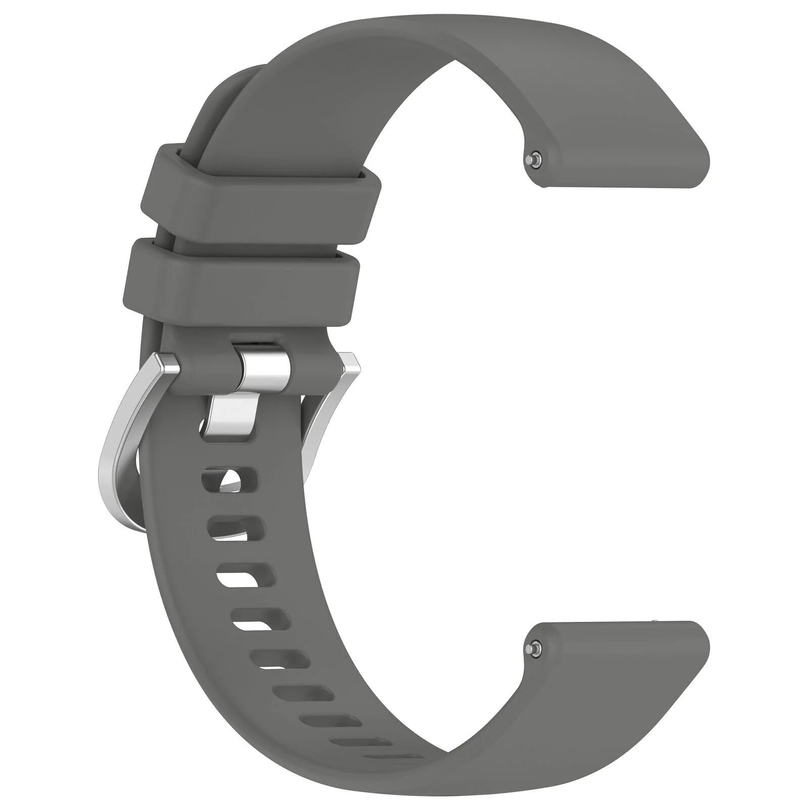 Garmin Vivoactive 6 Silicone Classic Strap (Dark Grey)