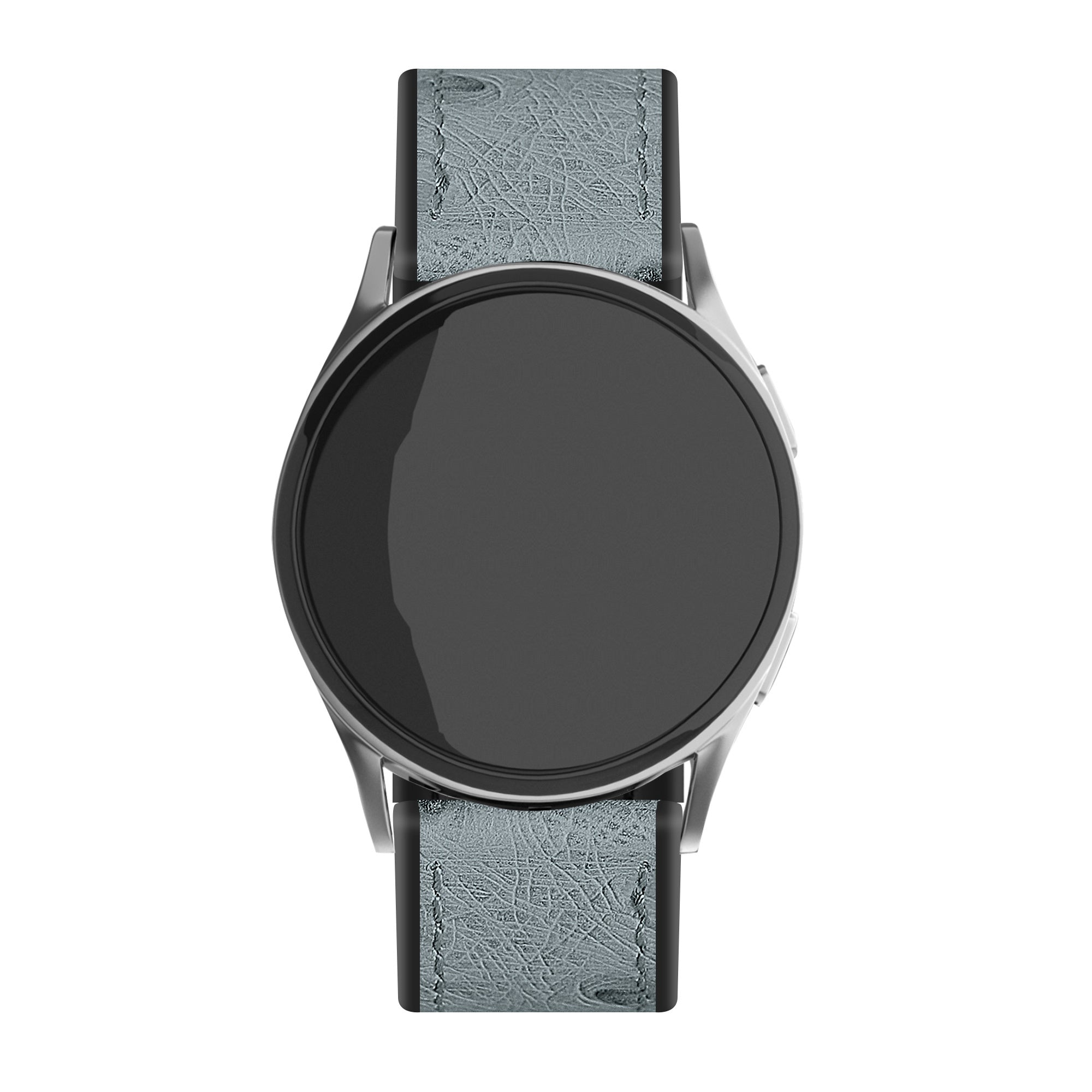 Amazfit GTS 4 Leather Hybrid Strap (Grey)