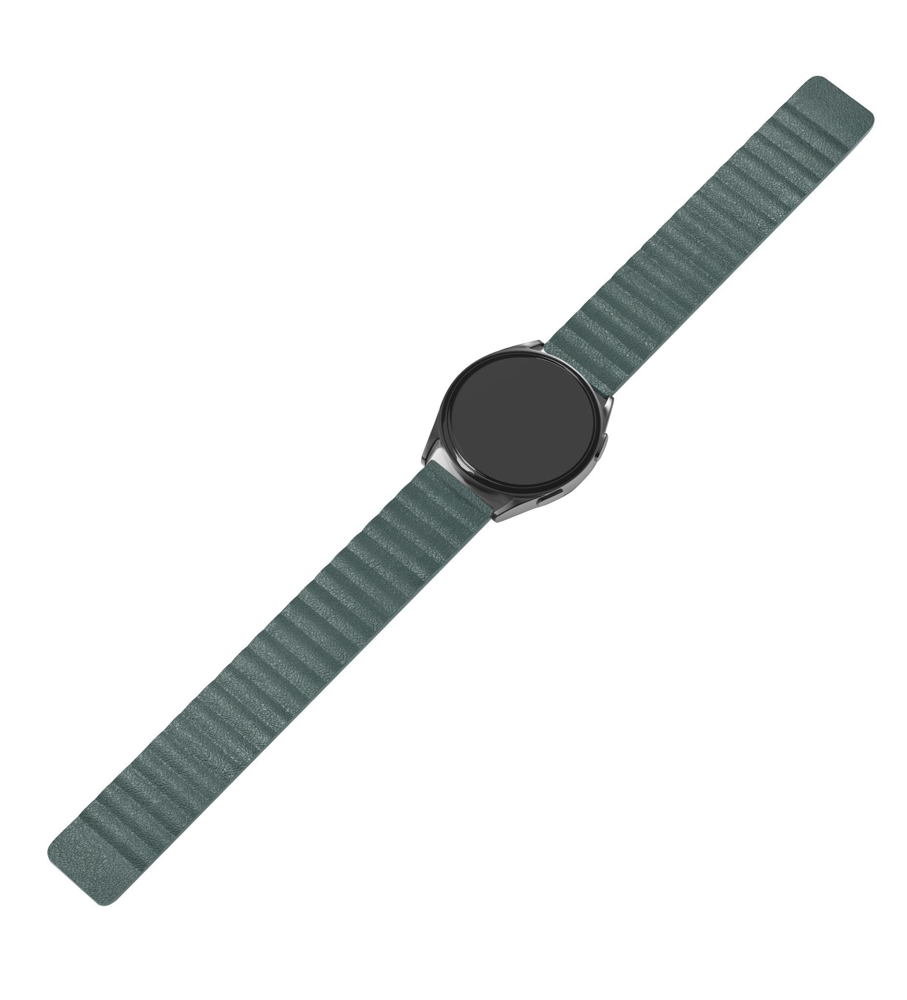 Withings Steel HR Sport Leather Loop Strap (Pine Green)