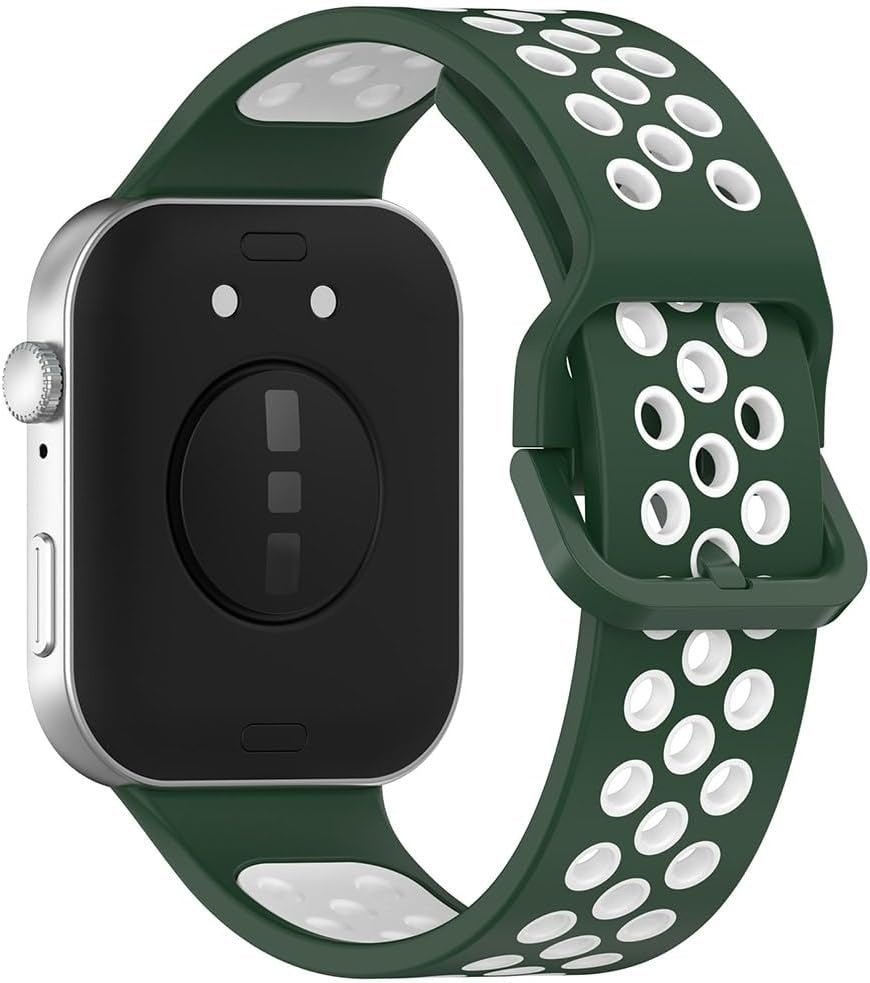 Huawei Watch Fit 4 Sport Strap (Green/White)