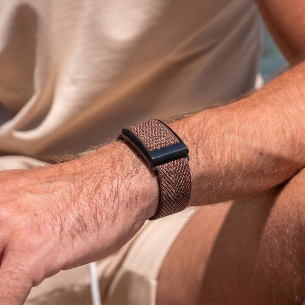 Polar Loop Nylon Strap (Wine Red)