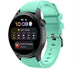 Huawei Watch 3 (Pro) Silicone Strap with Buckle (Aqua) Huawei Watch 3 (Pro) Silicone Strap with Buckle (Aqua)