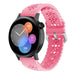 Huawei Watch GT 3 42mm Silicone Strap Patterned (Bright Pink) Huawei Watch GT 3 42mm Silicone Strap Patterned (Bright Pink)