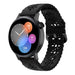 Huawei Watch GT 3 42mm Silicone Strap Patterned (Black) Huawei Watch GT 3 42mm Silicone Strap Patterned (Black)