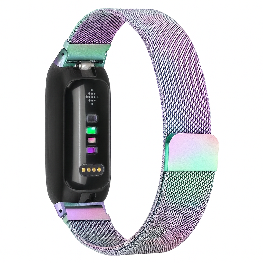 Fitbit Inspire 3 Milanese Strap (Rainbow)