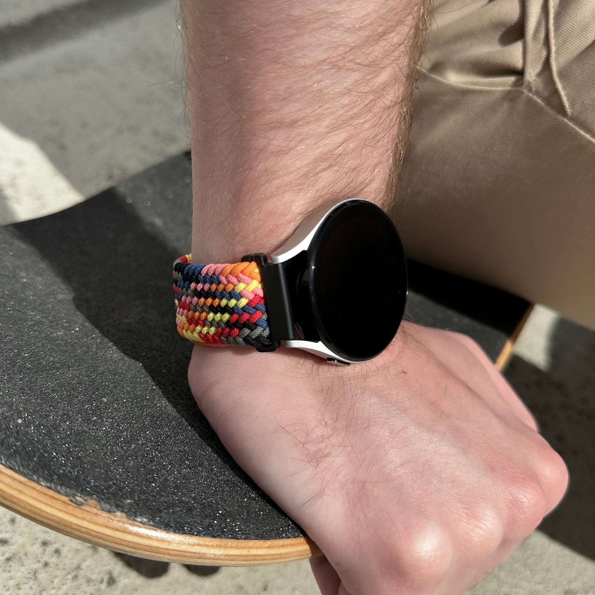 Amazfit GTS 4 Adjustable Braided Strap (Multicolour)