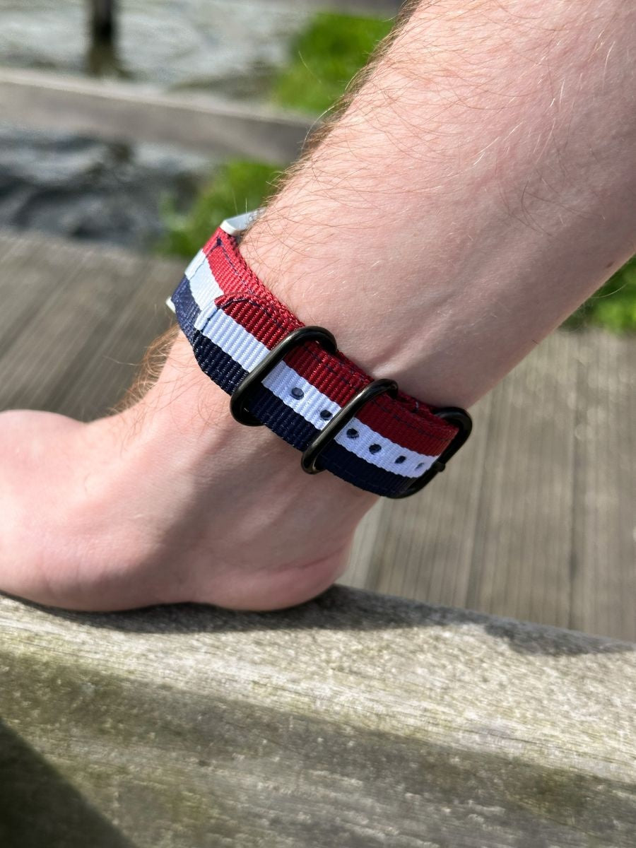 Amazfit GTS 3 Nylon Strap with Buckle (Tricolour)