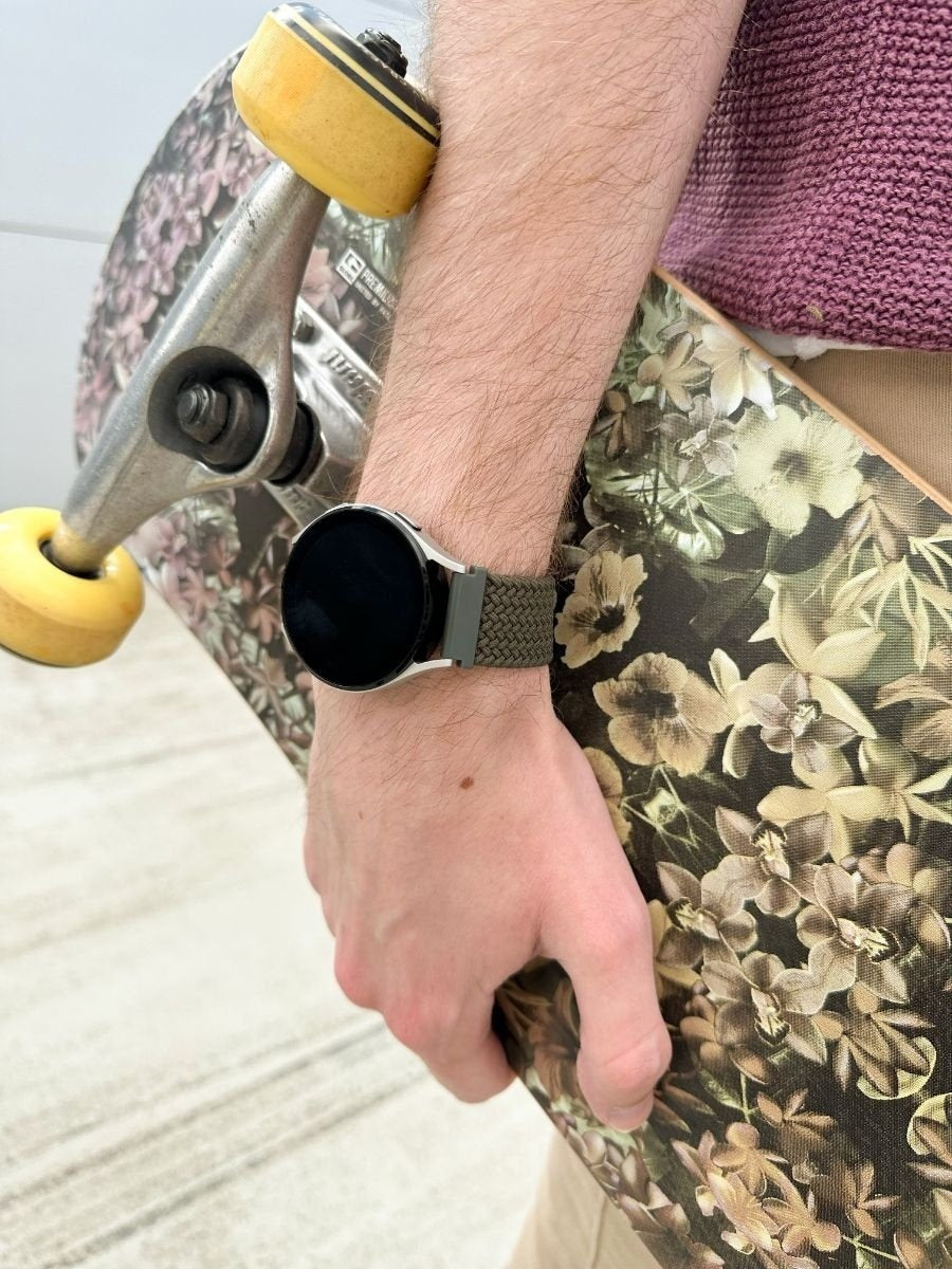 Suunto Race (S) Adjustable Braided Strap (Green)
