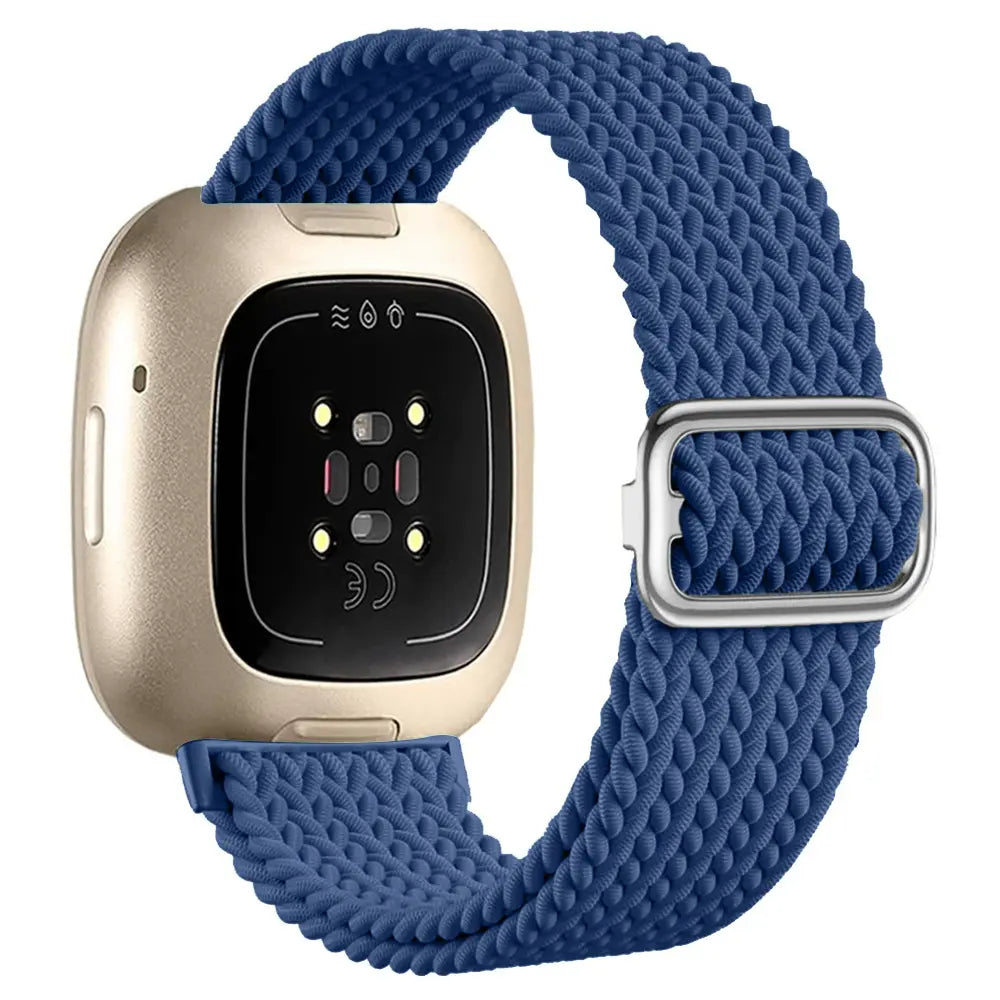 Nylon Adjustable Woven Strap, blue