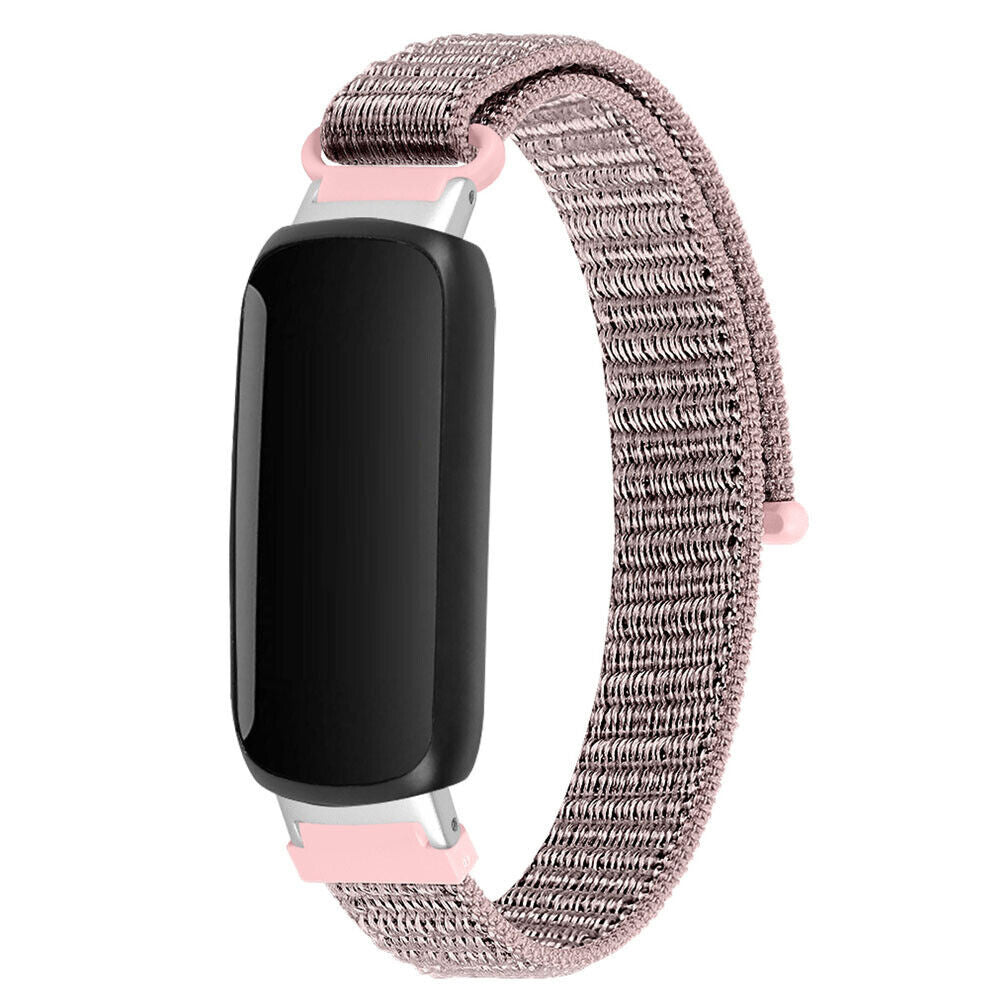 Fitbit Inspire 3 Nylon Strap Pink