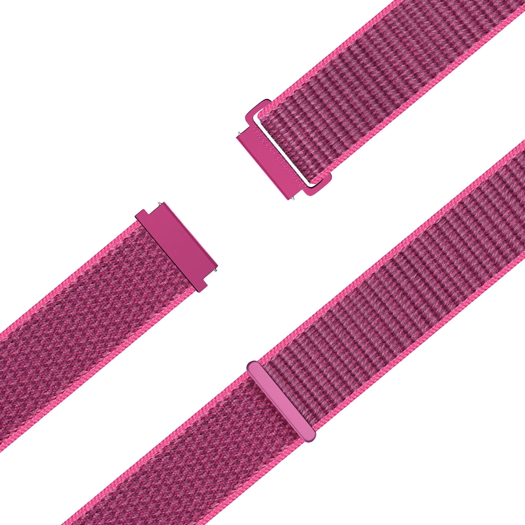 Bandz Garmin Vivomove Luxe Nylon Loop Strap (Dragonfruit)