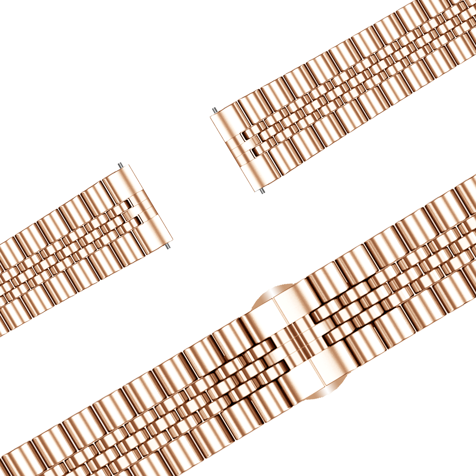 Bandz Garmin Venu 3s Steel Strap 'Jubilee' (Rose Gold)