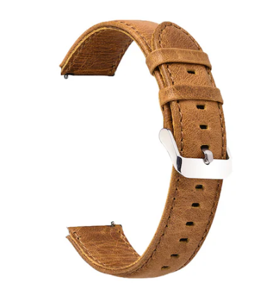 Amazfit GTS 4 Leather Strap (Brown)