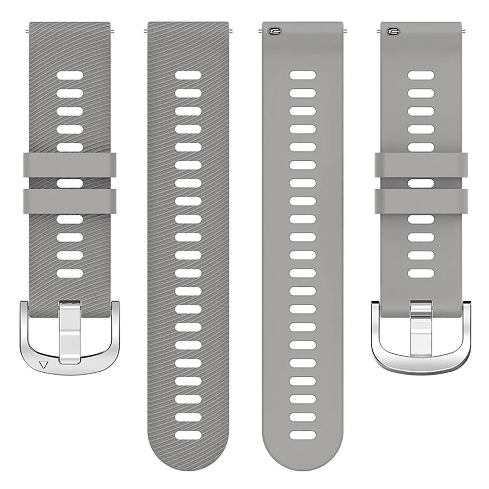 Garmin Vivoactive 6 Silicone Strap (Light Grey)