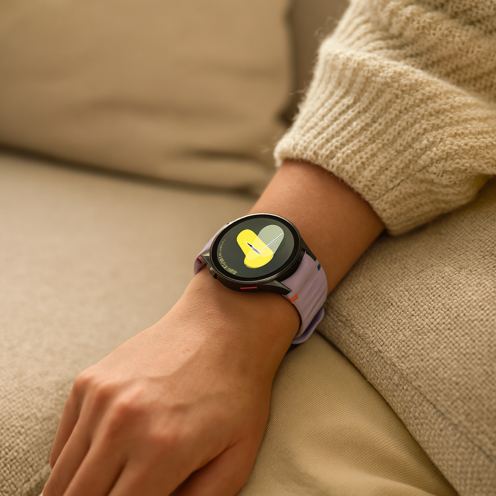 Samsung Galaxy Watch 5 40mm Wave Strap (Light Purple)