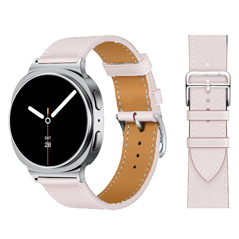 Samsung Galaxy Watch 8 - 40mm Classic Leather Strap (Pink)
