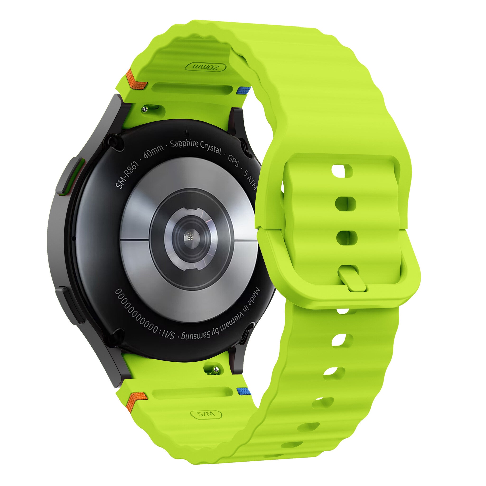 Samsung Galaxy Watch 4 40mm Wave Strap (Lime)