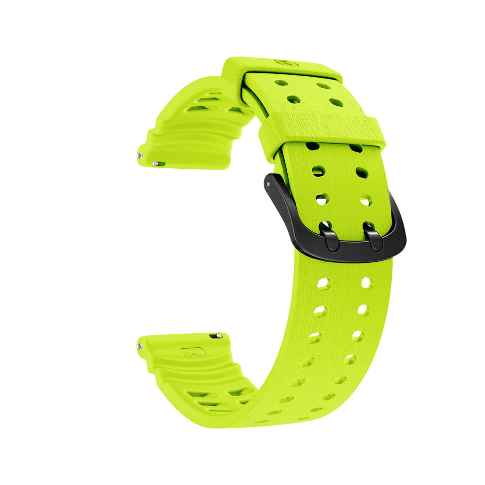 Polar Vantage V3 Silicone Grain Strap (Lime)