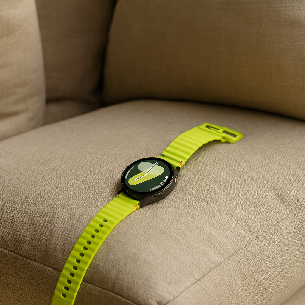 Samsung Galaxy Watch 4 40mm Wave Strap (Lime)