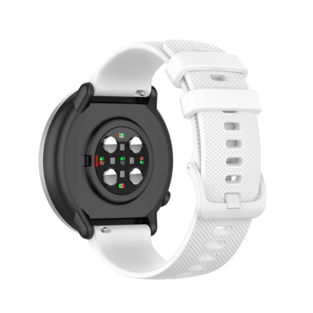 Watch Strap Premium Silicone 20mm - Quick Release (White)