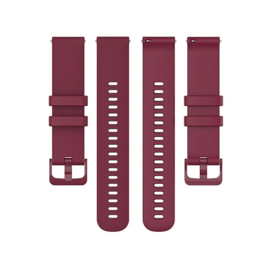 Xiaomi Amazfit GTR Premium Silicone Strap (Dark Red)