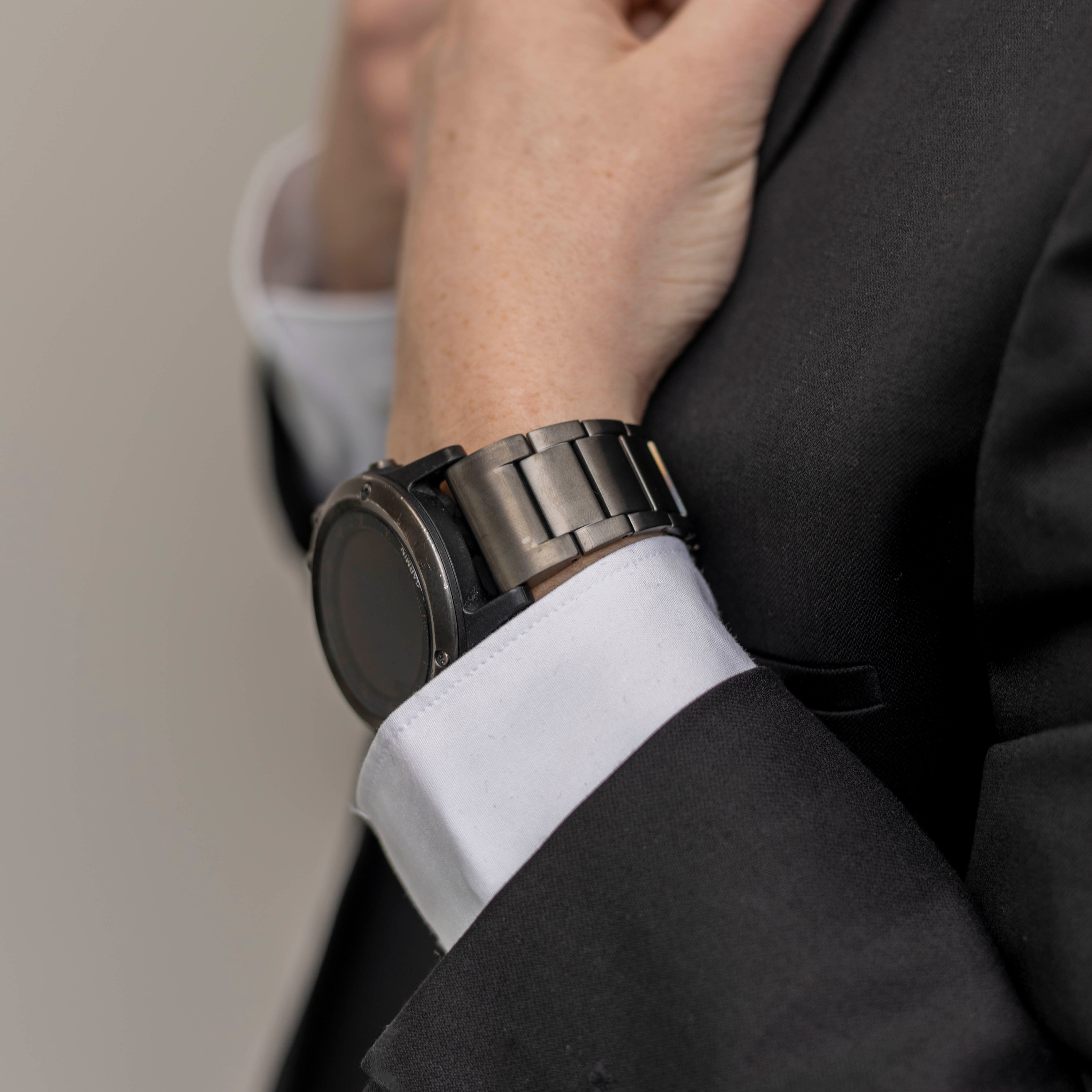 Garmin Enduro 1 / 2 / 3 Magnetic Titanium Strap (Graphite)