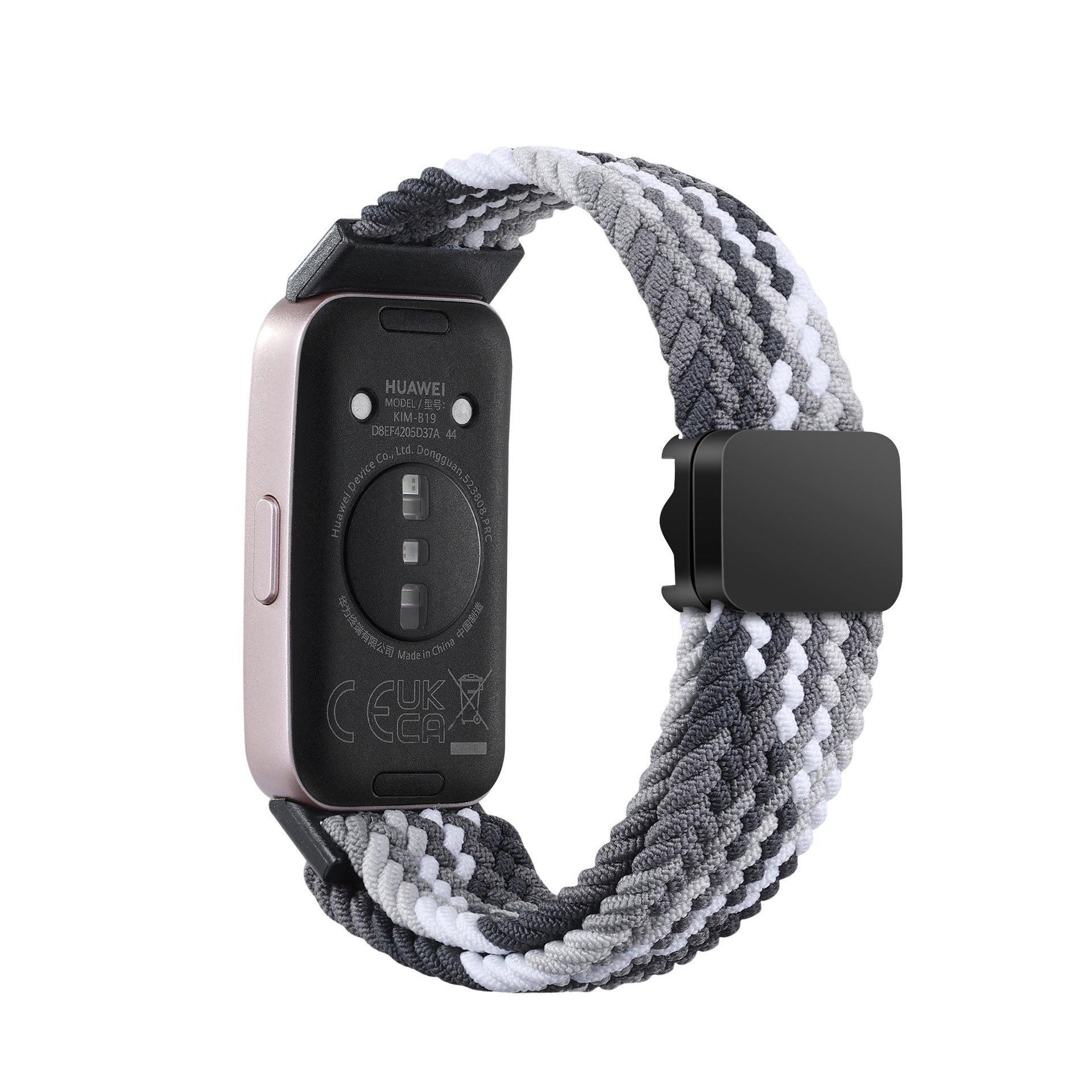 Huawei Band 8 Woven Strap (Mandala Black)