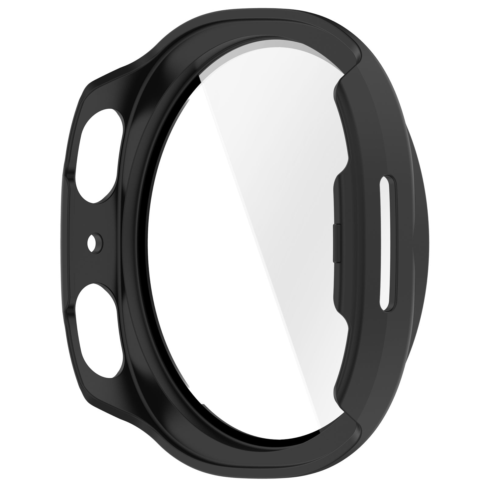 Samsung Galaxy Watch 8 - 44mm Hard Case with Glass (Black)