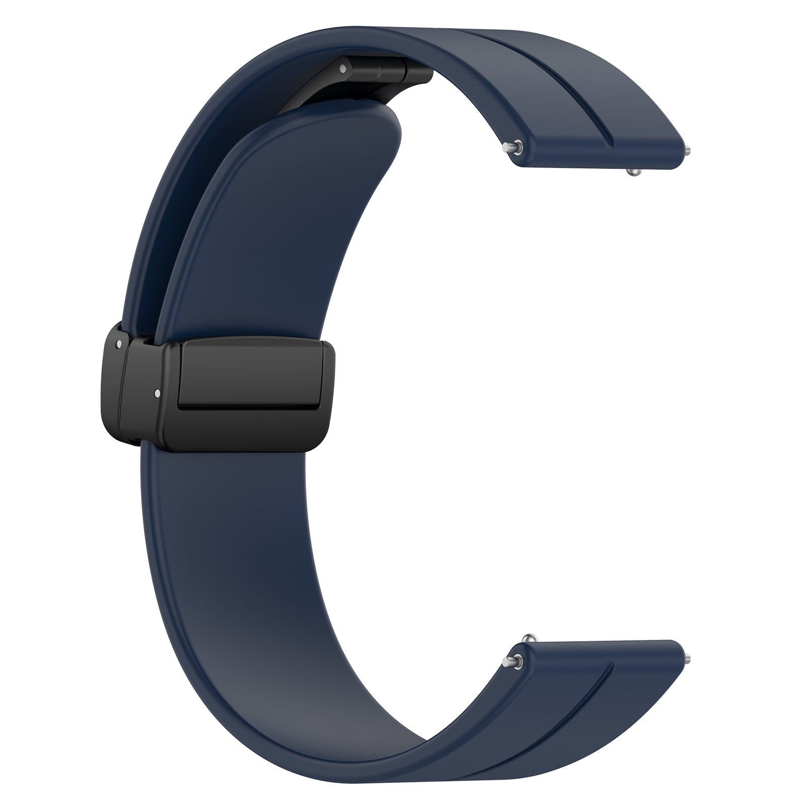 Amazfit Bip U (Pro) D-Buckle Silicone Strap (Dark Blue)