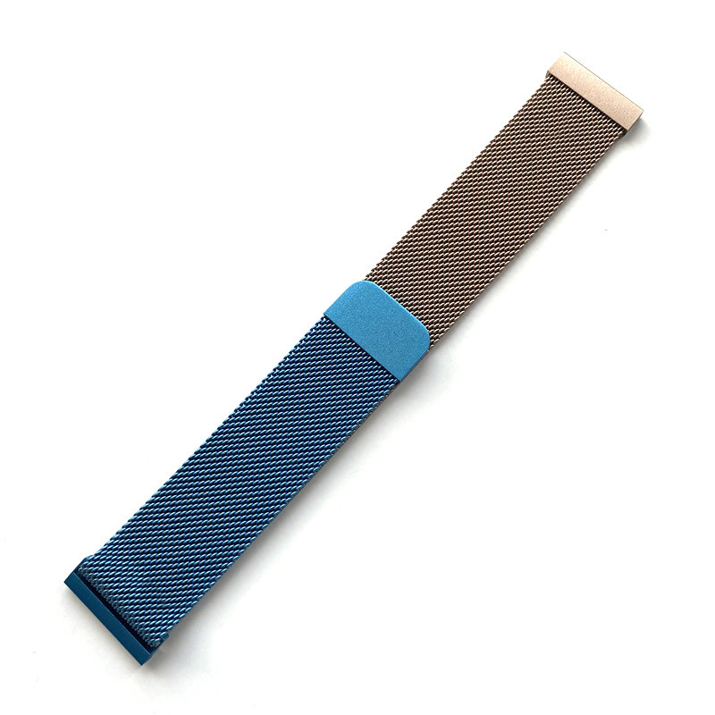 Coros Apex 46mm Milanese Strap (Blue/Gold)