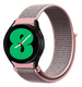 Samsung Galaxy Watch 4 40mm Nylon Strap (Grey/Pink) Samsung Galaxy Watch 4 40mm Nylon Strap (Grey/Pink)