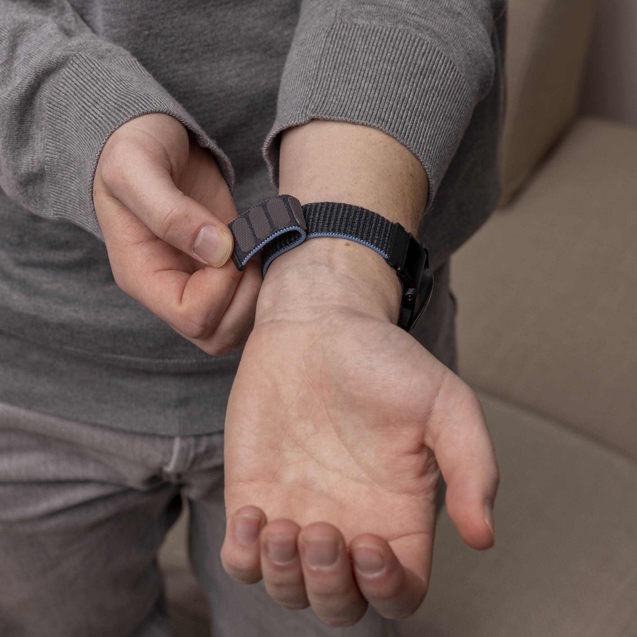 Garmin Approach S62 Nylon Strap (Charcoal)