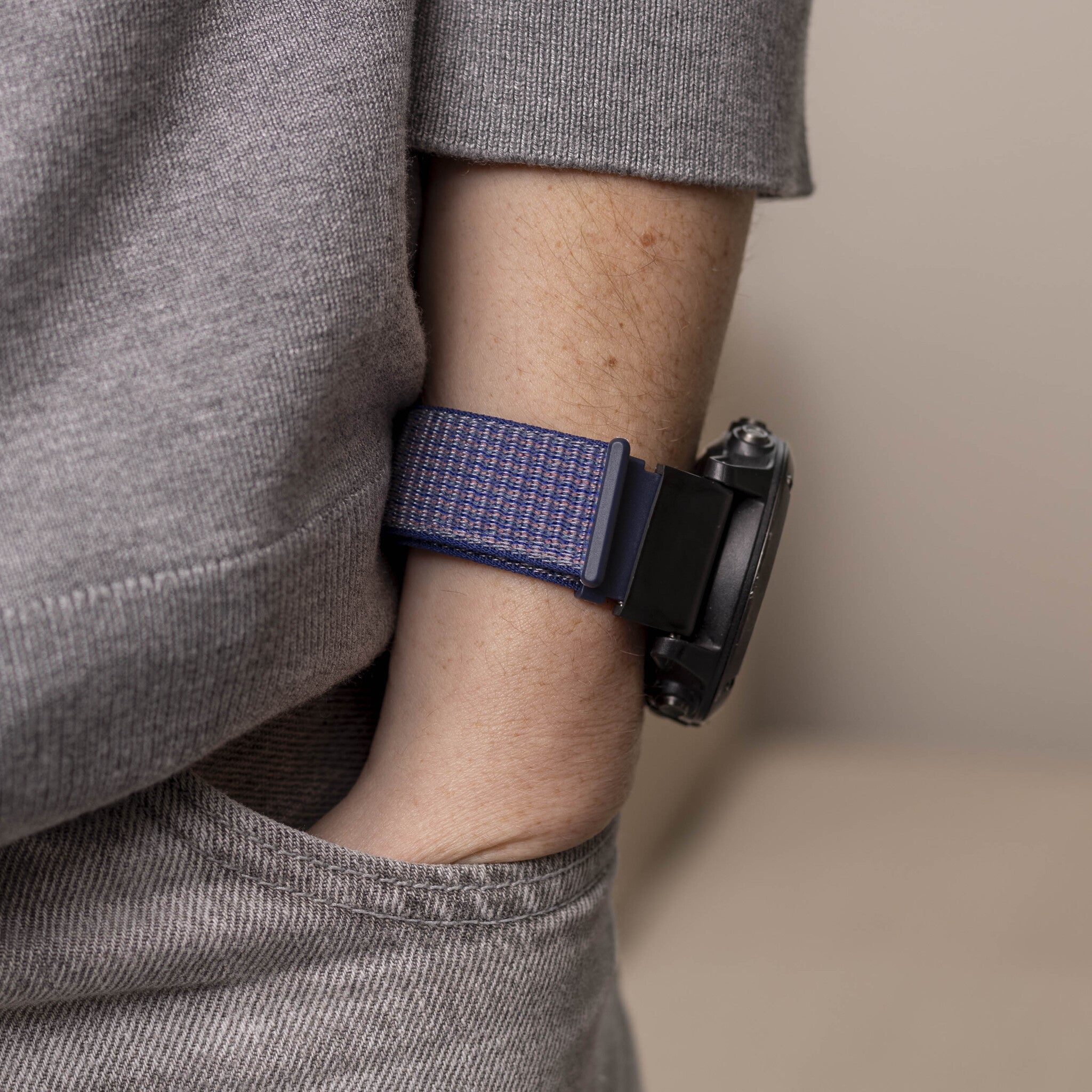 Garmin MARQ Nylon Strap (Blue)
