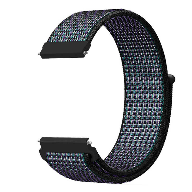 Amazfit Bip 6 Nylon Strap (Black/Blue)