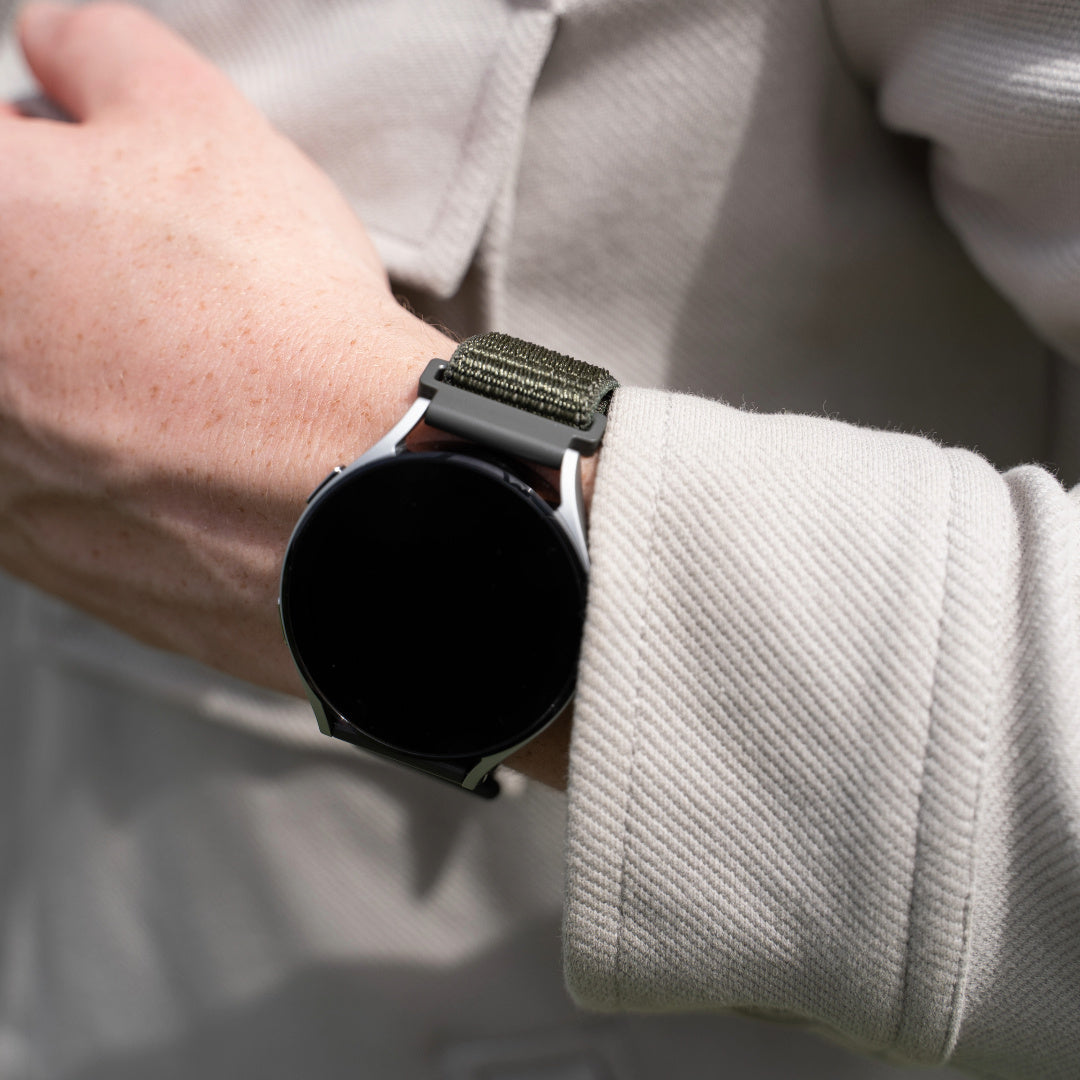 Amazfit Bip 3 (Pro) Nylon Strap (Dark Green)