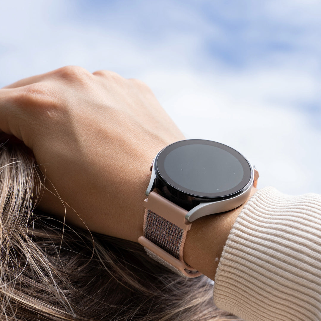 Amazfit GTS 4 Nylon Strap (Pink Sand)