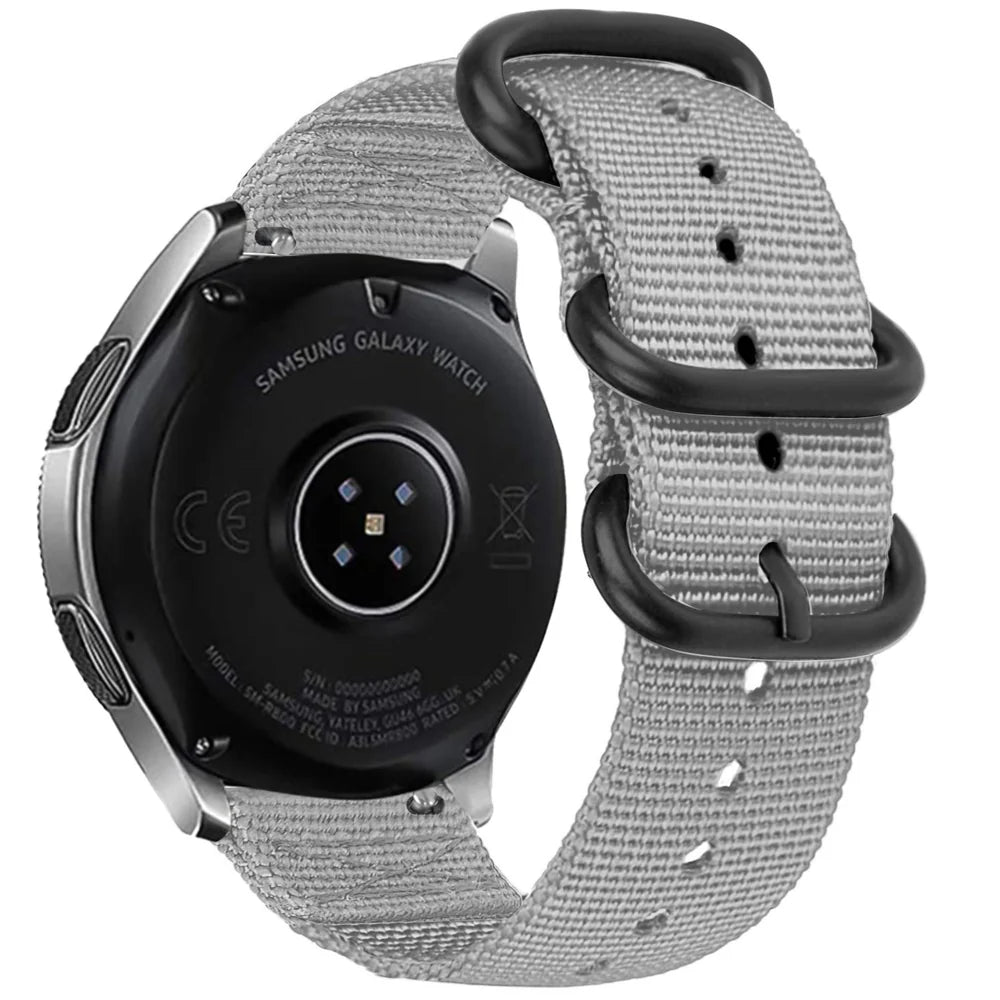 Amazfit Bip U (Pro) Nylon Buckle Strap (Grey)