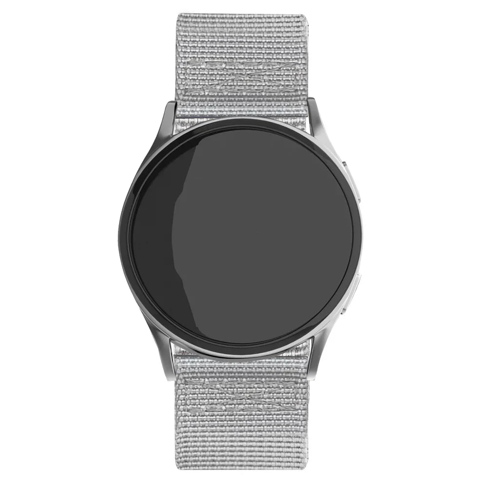 Withings ScanWatch Nova Nylon Buckle Strap (Grey)