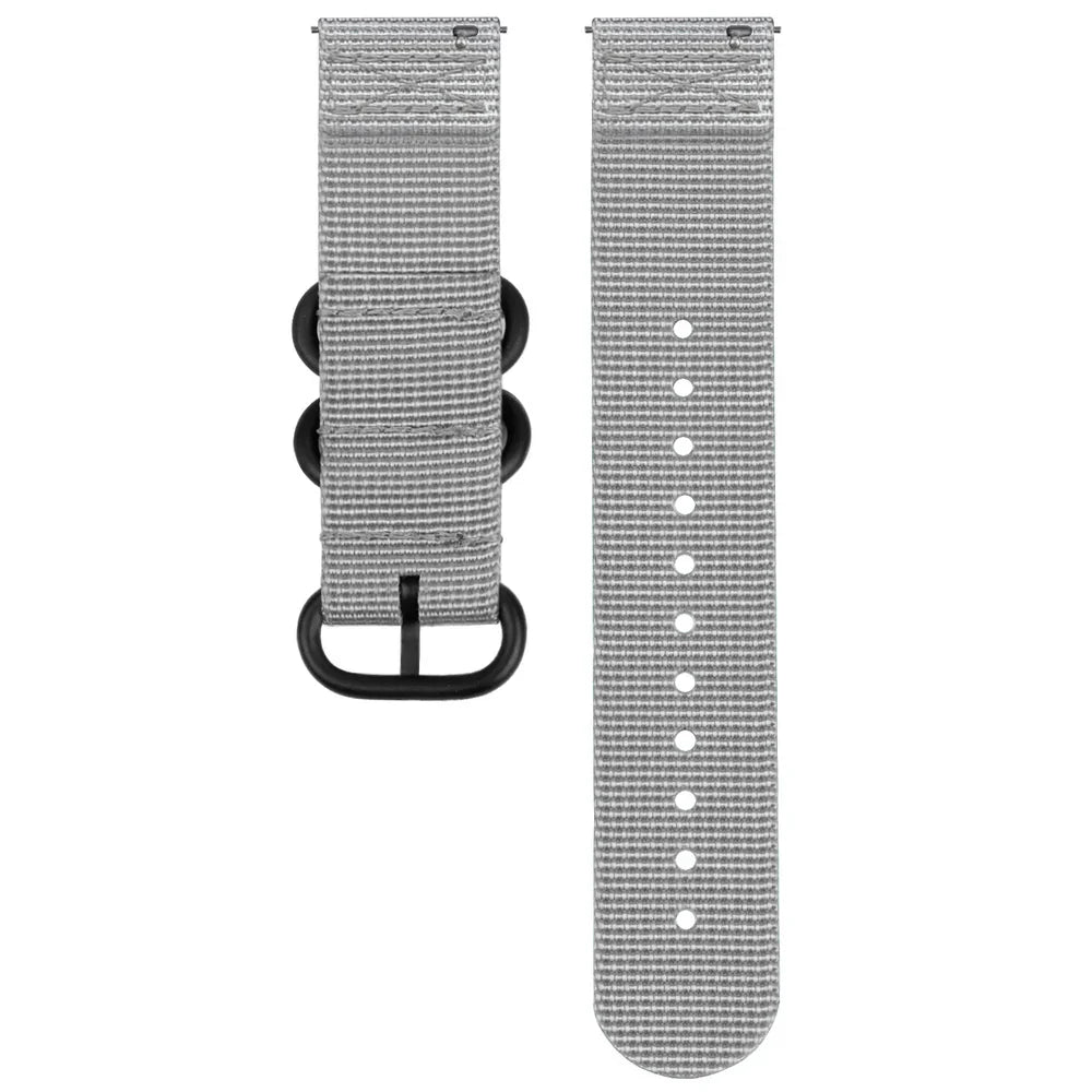 Withings Steel HR Sport Nylon Buckle Strap (Grey)